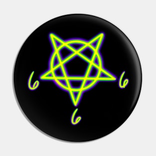 Hail Satan Pin