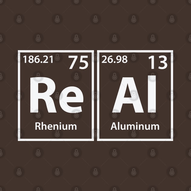 Real (Re-Al) Periodic Elements Spelling by cerebrands