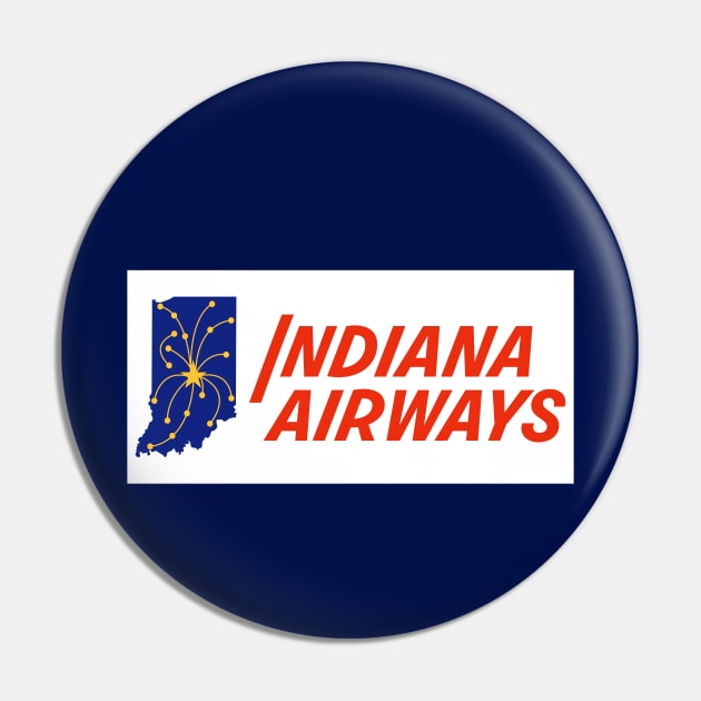 Parks and Rec - Indiana Airways Pin by sombreroinc