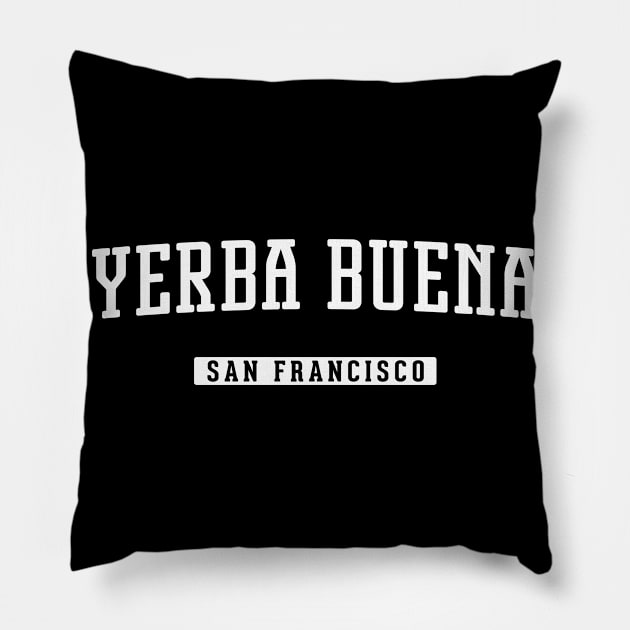 Yerba Buena San Francisco Pillow by Vicinity