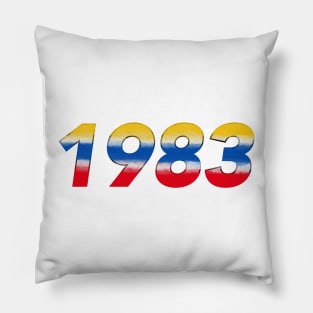 1983 - lets reminisce about the 80’s Pillow