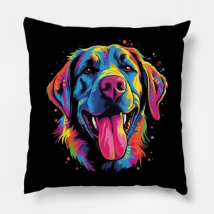 Labrador Retriever Smiling Pillow