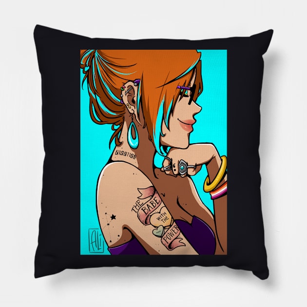 Erin: Babe with the Power Pillow by artsy_alice