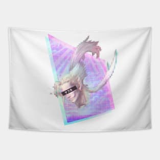 God Kefka Vaporwave Tapestry