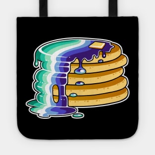 Gay Man Pride Pancakes LGBT Tote