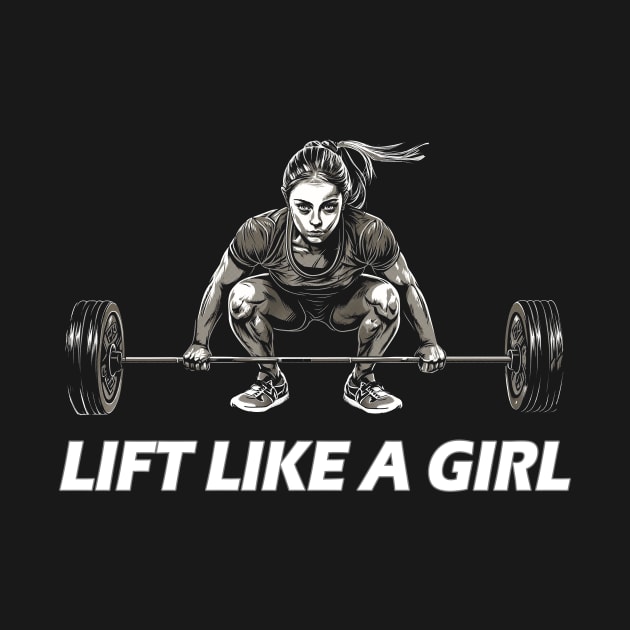 Lift Like A Girl by koalafish