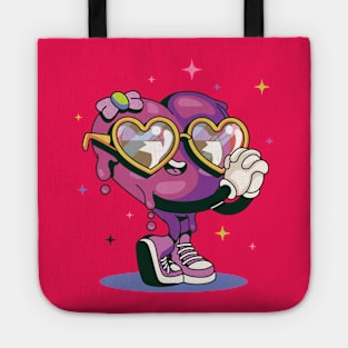 Funny Heart Gifts Mens Kids Boys Valentines Day Tote