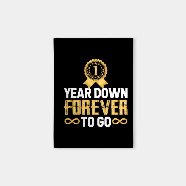 1 Year Anniversary Gifts For Husband Wife Boyfriend Girlfriendhim Her Couple 1 Year Wedding Anniversary 1st Anniversary Unisex T Shirt 1 Year Anniversary Gift Notebook Teepublic