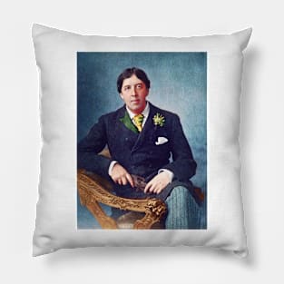 Oscar Wilde Digital Painting Pillow