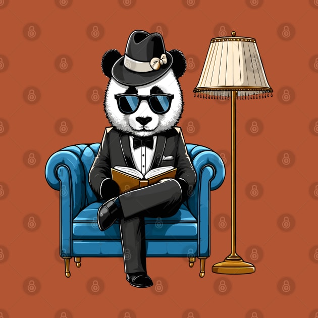 Giant Panda In A Chair by Graceful Designs