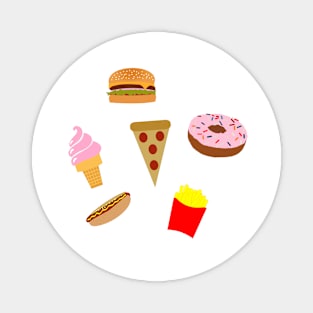 foodie dreams fast food Magnet