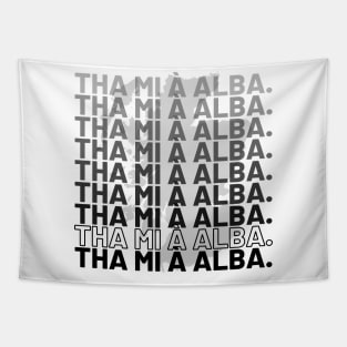 Tha mi à Alba Scottish Gaelic I am From Scotland Tapestry