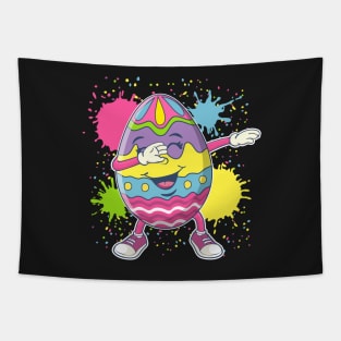 Dabbing Easter Egg Tapestry