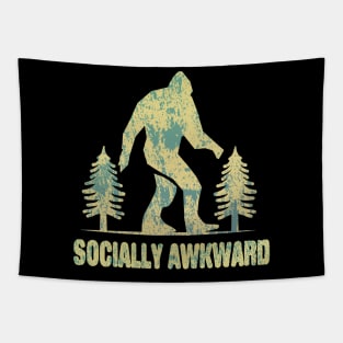 Socially Awkward Bigfoot Tapestry