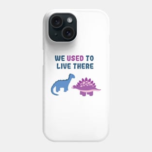 Cartoon dinosaurs about Earth Phone Case