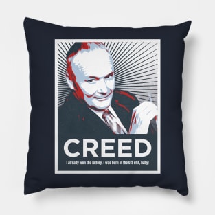 CREED Bratton Hope USA Quote - The Office Pillow