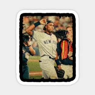 Bernie Williams in New York Yankees Magnet