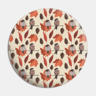 autumn birds Pin