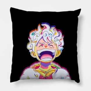 Gear 5 Pop Art Pillow