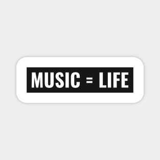 music is life Magnet