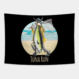 Tuna Run Tapestry