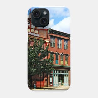 Burlington NJ - Street in Historic District Phone Case