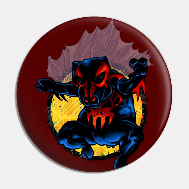 Spider-Ham 2099 Pin by ThirteenthFloor