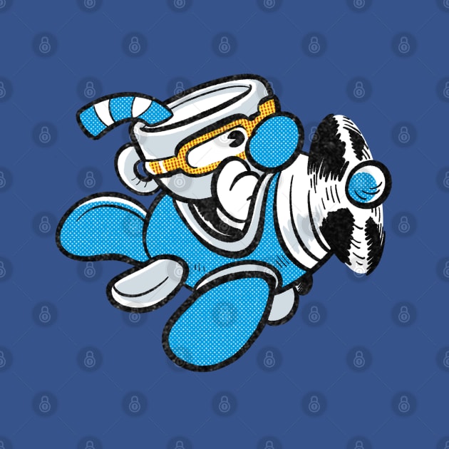 Mugman fan art by MarkScicluna