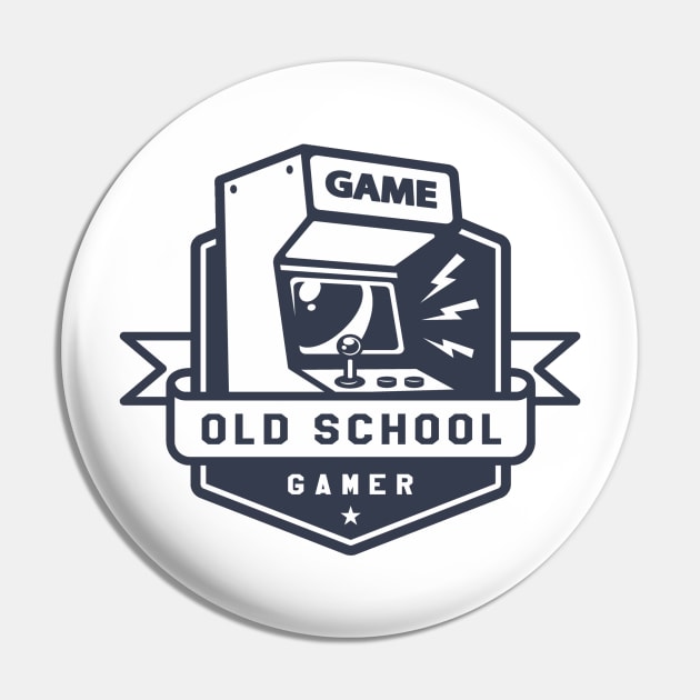Old school gamer Pin by GAMINGQUOTES