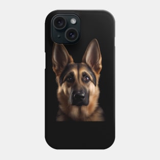 Cute German Shepherd - Look Into My Eyes 3 Phone Case