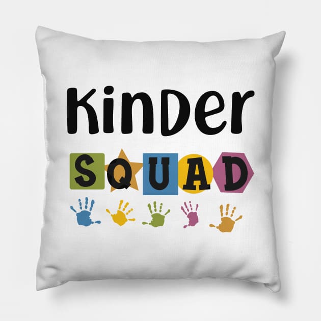 Kinder Squad Pillow by KC Happy Shop