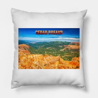 Cedar Breaks National Monument Pillow