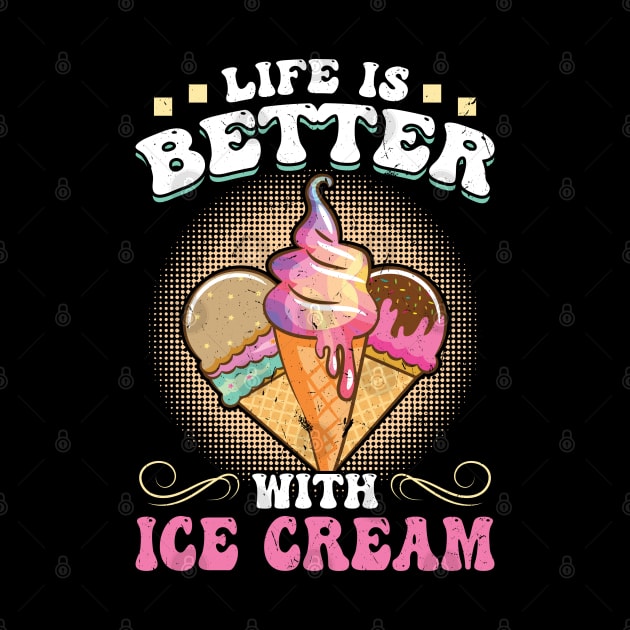 Life is better with Ice Cream by Peco-Designs