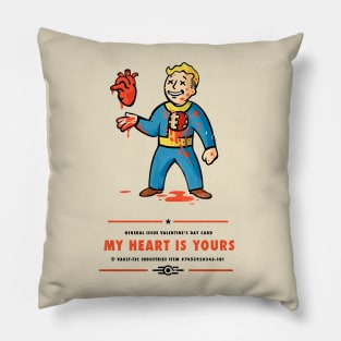 my heart is yours Pillow