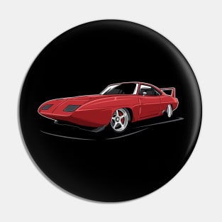 Charger Daytona (Red) Pin