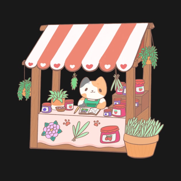 Kitty market stall by IcyBubblegum