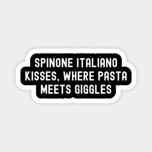 Spinone Italiano Kisses Where Pasta Meets Giggles Magnet