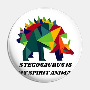 Stegosaurus is my spirit animal Pin