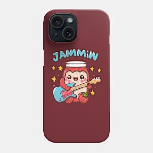 kawaii cute Strawberry jammin Phone Case