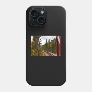 Pikes Peak Cog Rail Colorado Autumn Phone Case