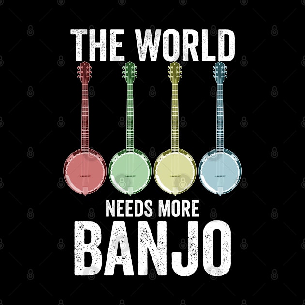 Banjo - The World Needs More Banjo by Kudostees