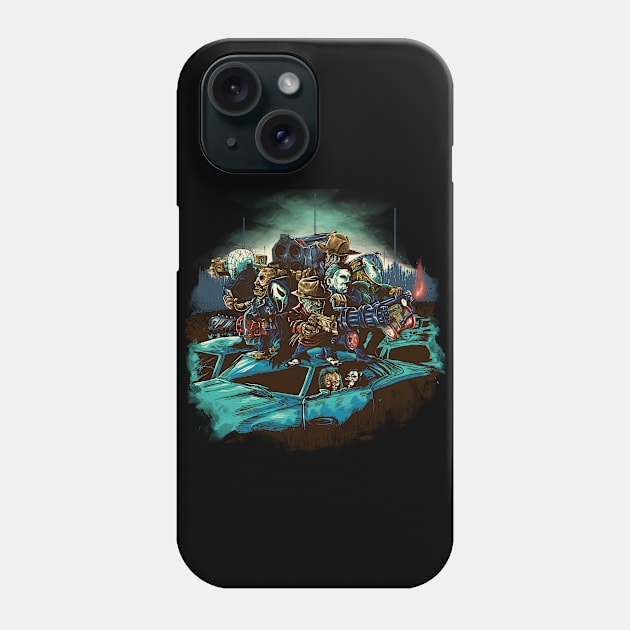 nightmare of the wolf Phone Case by bokien