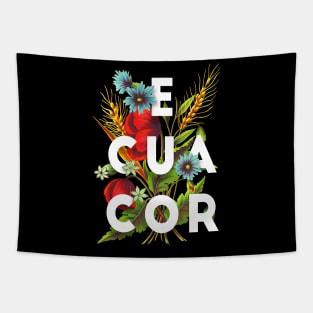 Ecuador Proud Flag, Ecuador gift heritage, Ecuadorian girl Boy Friend Ecuatoriano Tapestry