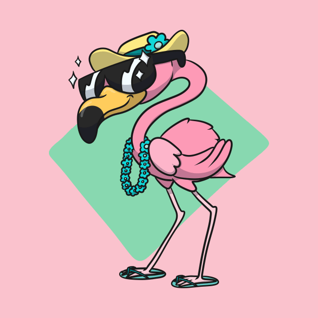 Flamingcool Flamingo by Jamtastic