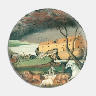 Noah's Ark by Edward Hicks Pin