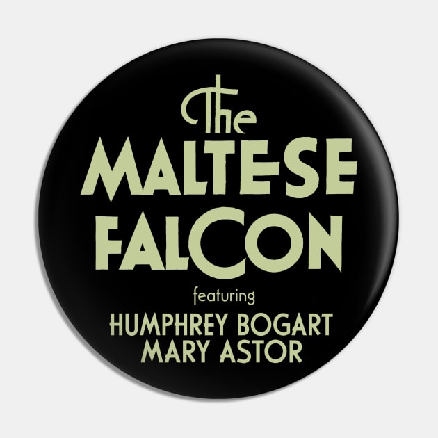 The Maltese Falcon Pin by TheUnseenPeril