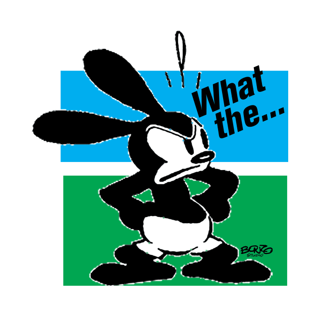 Oswald Rabbit-What the... by BonzoTee