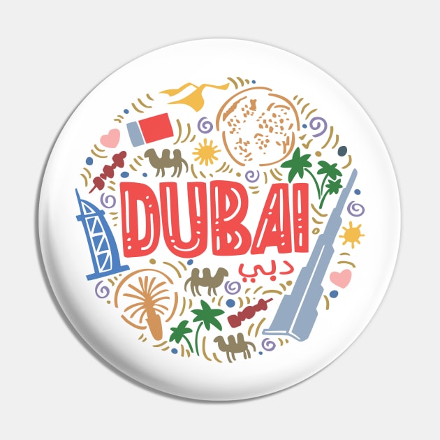 Dubai City Pin by BushManJO