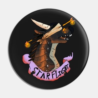 Wings of Fire Dragon! Starflight Sticker! Pin