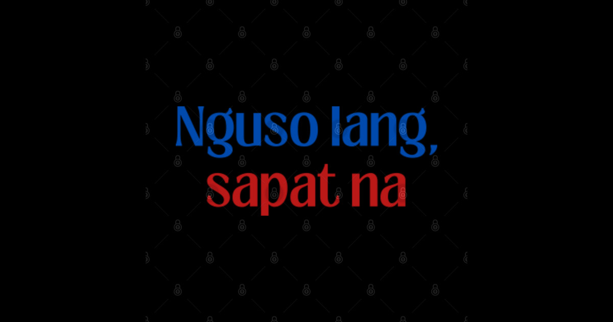 Pinoy tagalog joke nguso lang sapat na Pinoy Tagalog Joke Posters